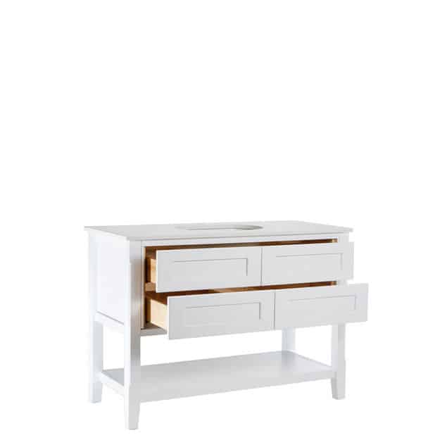 Green Forest Vanity Aspen White